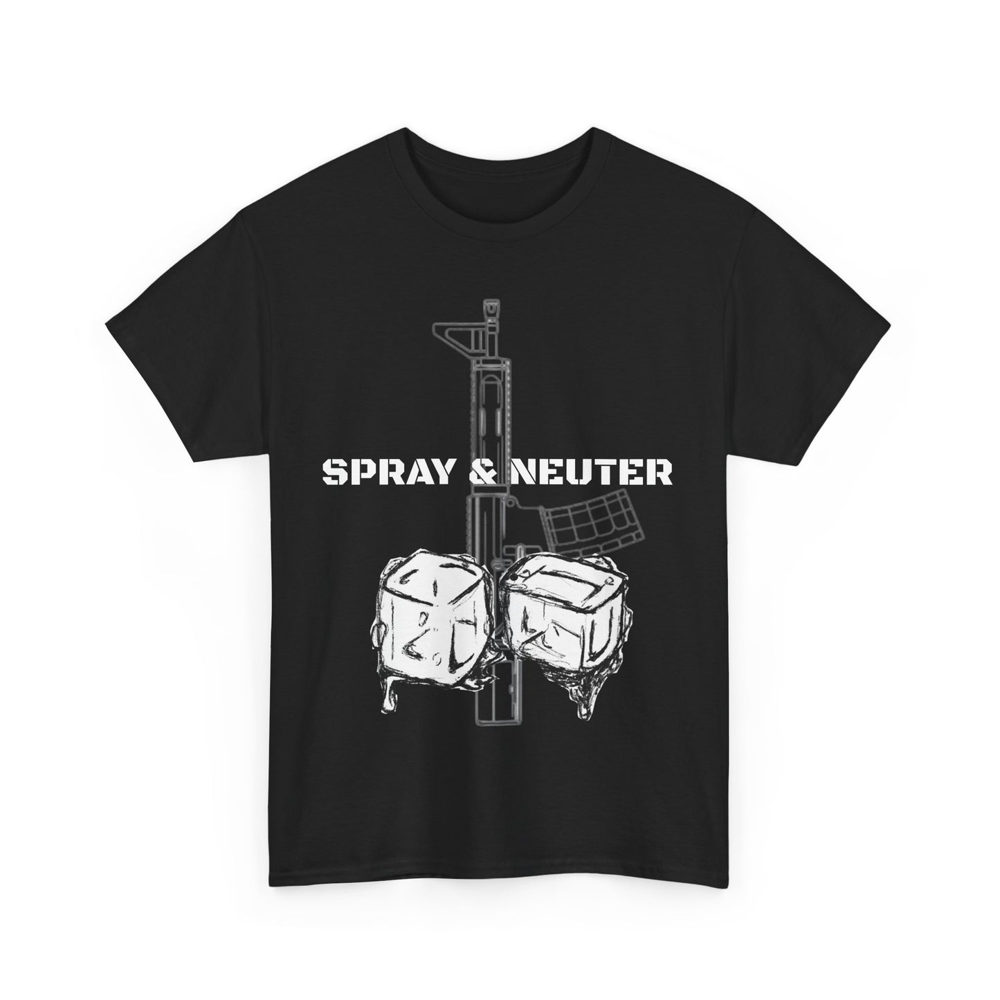 Unisex Heavy Cotton Tee with Street Art Graphic Design, Casual Wear, Gift for Him/Her, Streetwear, Artistic Apparel