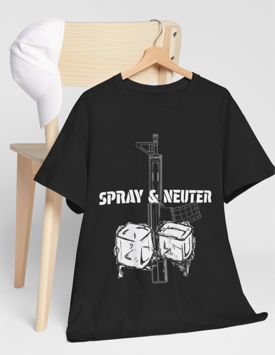 Unisex Heavy Cotton Tee with Street Art Graphic Design, Casual Wear, Gift for Him/Her, Streetwear, Artistic Apparel